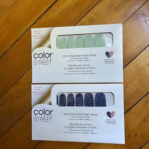 Color Street nail polish strips (lot of 10 new packs)